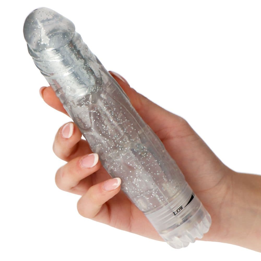 Toyz4Lovers 19 см вибратор прозрачен — 1/3