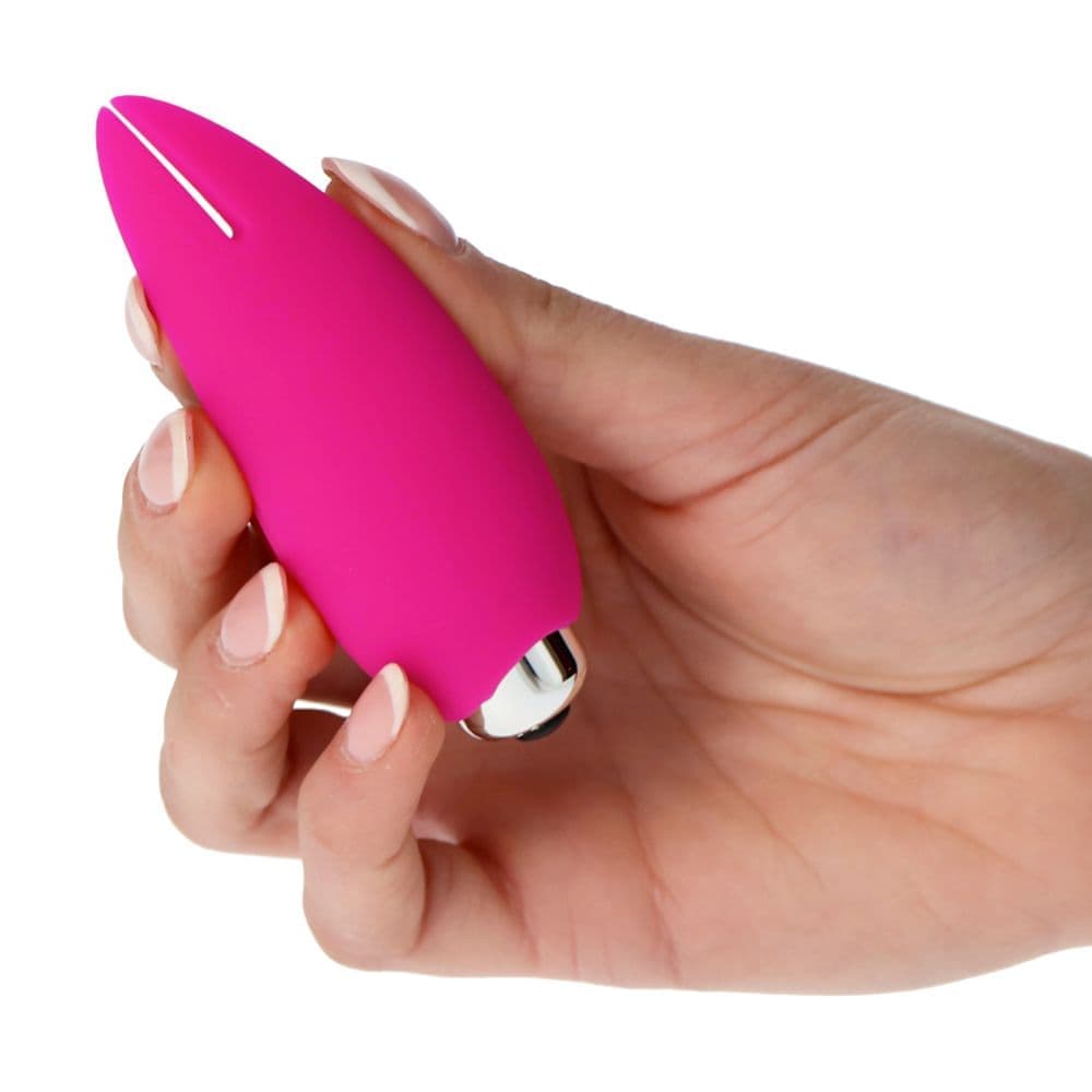 Мини вибратор за пръст в розово