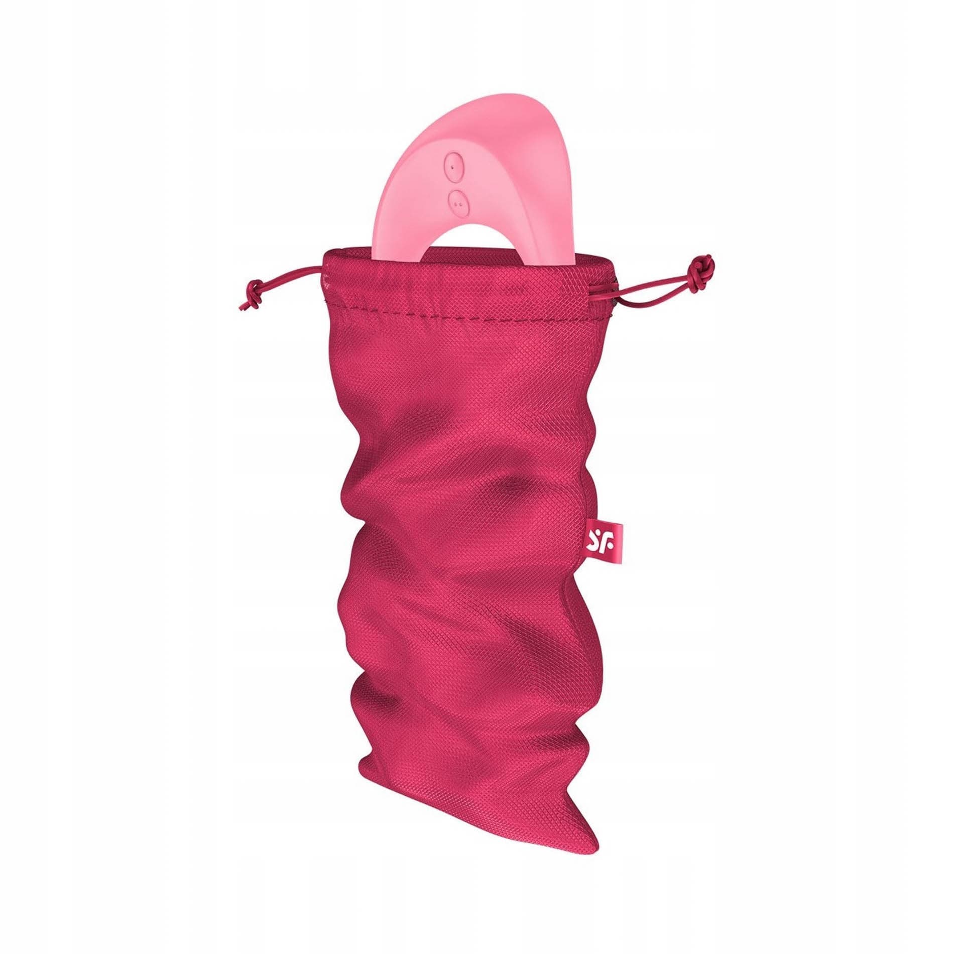 Плюшена чанта Satisfyer розова M