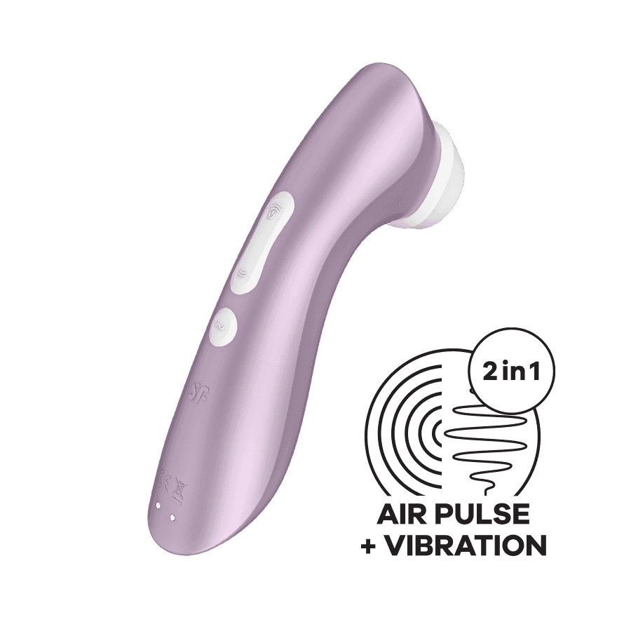 Satisfyer Pro 2+ стимулатор в лилав цвят