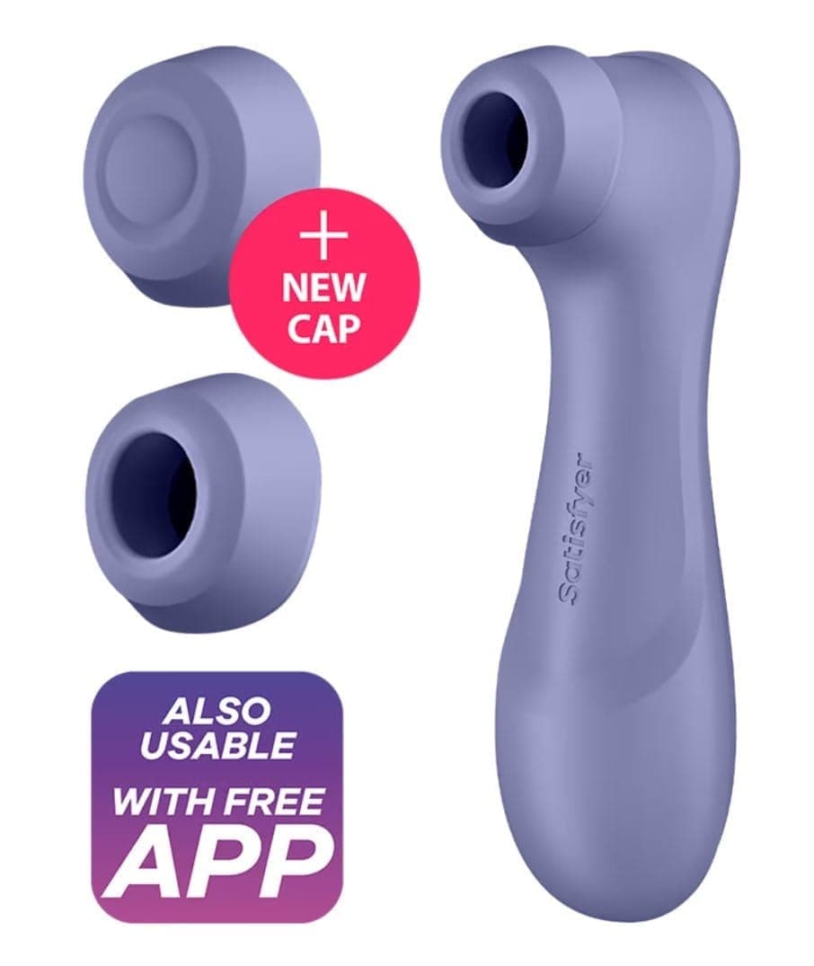 Лилав клиторен стимулатор Satisfyer Pro 2 Gen 3 с два мотора