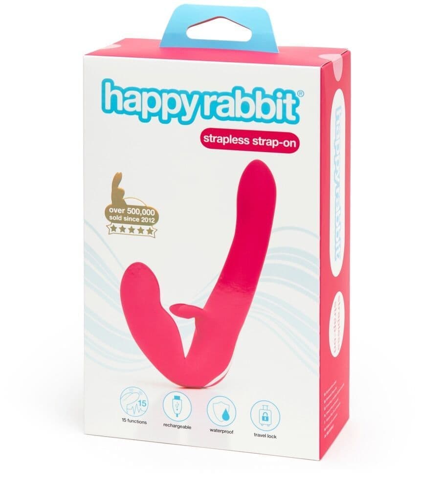 Страпон и вибратор Happy Rabbit