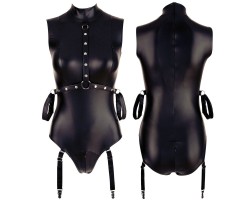 Боди с ограничители и щипки за жартиери-foto4