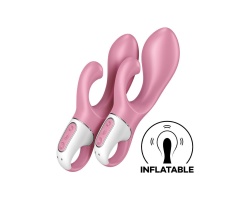 Надуваем вибратор заек Air Pump Bunny 2-foto4