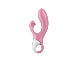 Надуваем вибратор заек Air Pump Bunny 2-foto6