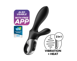 Анален вибратор Heat Climax+ загряващ-foto3