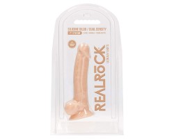 Дилдо от силикон с тестиси - 17,8 cm-foto5