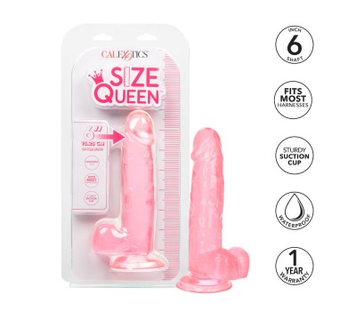 Дилдо Size Queen, розово