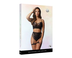 Комплект бюстие и бикини с жартиери-foto6