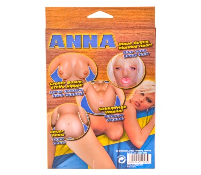 Секс куклa  Анна на колене с 3 отвора