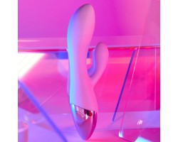 Вибратор заек Love to Love Funky Bunny, 10 см, Лилав-foto4