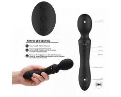 Enora - Wand and Vibrator - Black-foto5