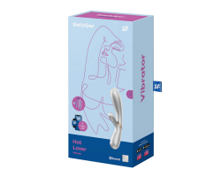 Вибратор Satisfyer Hot Lover, Загряващ, Гладък, Сребрист-foto5
