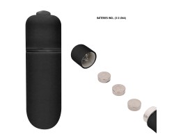 Пенис ринг зайче, с вибрация, черен-foto3